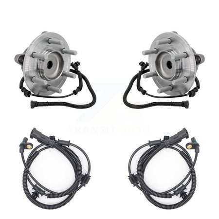 Front Wheel Hub Bearing And ABS Sensor Kit For Ford F-150 K7S-103456