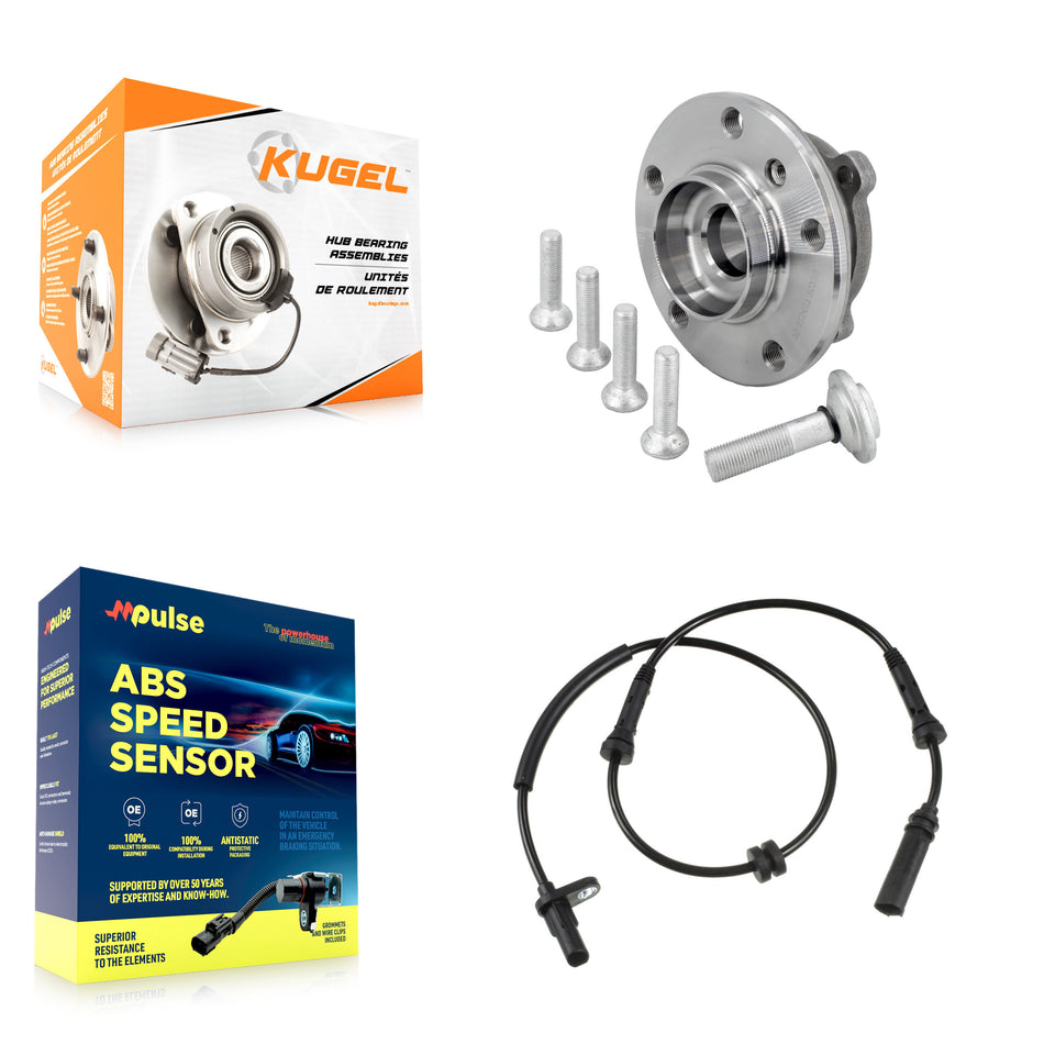 Front Wheel Hub Bearing Sensor Kit For BMW 330i xDrive 230i 430i Gran Coupe 340i 440i GT K7S-103465