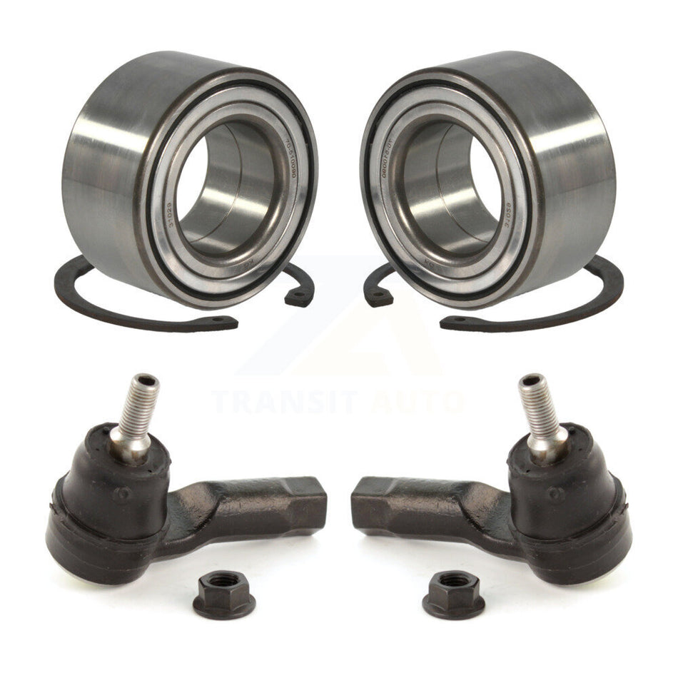 Front Wheel Bearing And Tie Rod End Kit For Mitsubishi Outlander Sport Lancer RVR K7T-100054