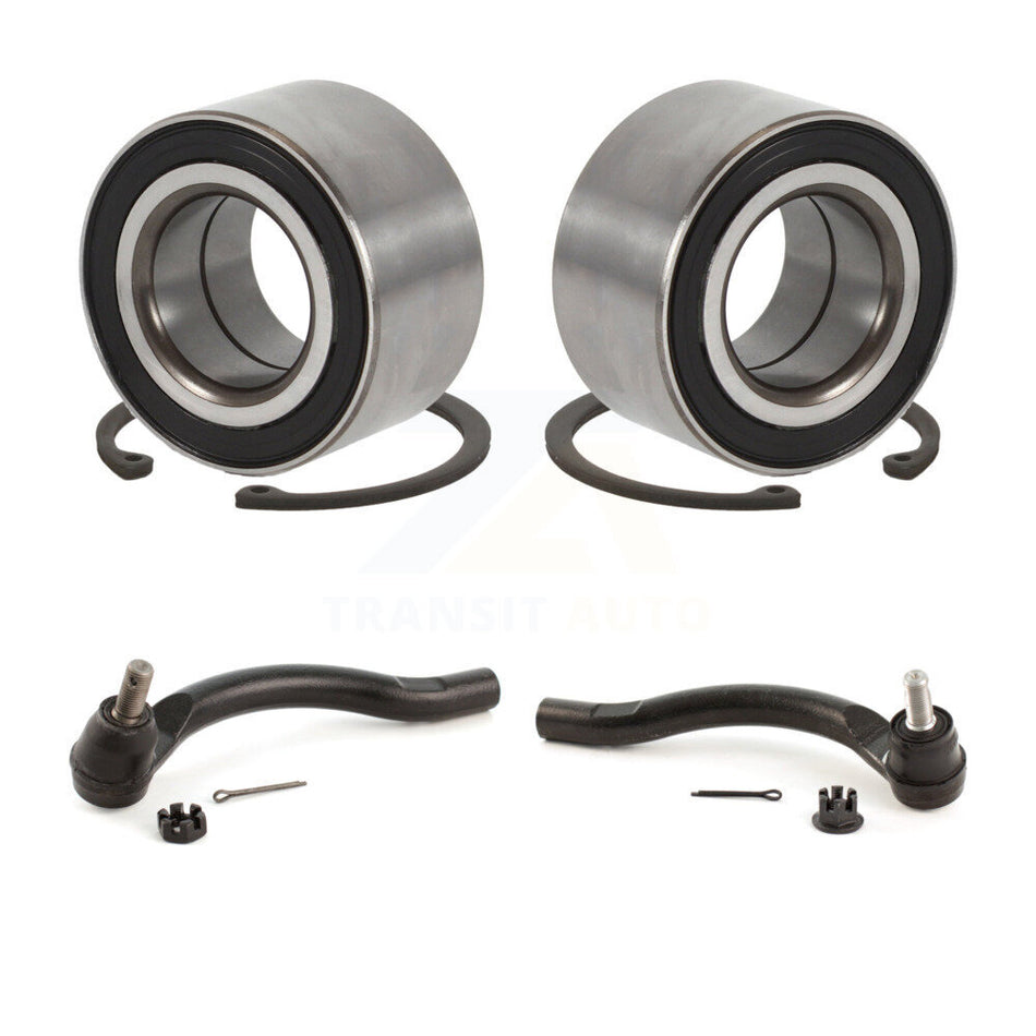Front Wheel Bearing And Tie Rod End Kit For 2006-2011 Honda Civic Si K7T-100113