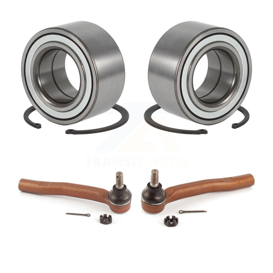 Front Wheel Bearing And Tie Rod End Kit For Toyota Highlander Lexus RX350 RX450h K7T-100140
