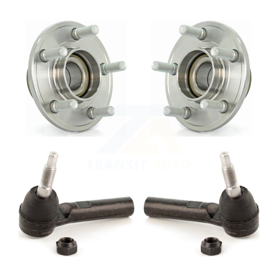 Front Wheel Bearing And Tie Rod End Kit For Dodge Chrysler 300 Charger Magnum Challenger K7T-100209