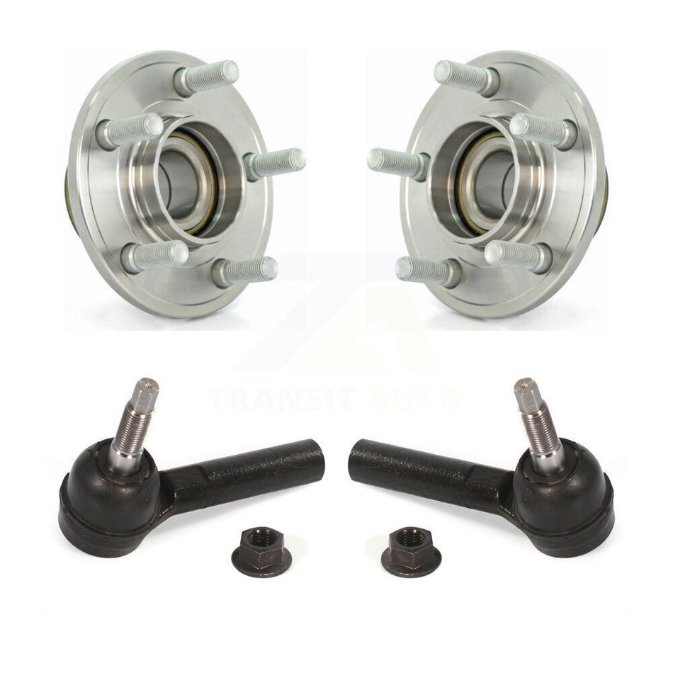 Front Wheel Bearing And Tie Rod End Kit For Dodge Charger Chrysler 300 Challenger K7T-100210