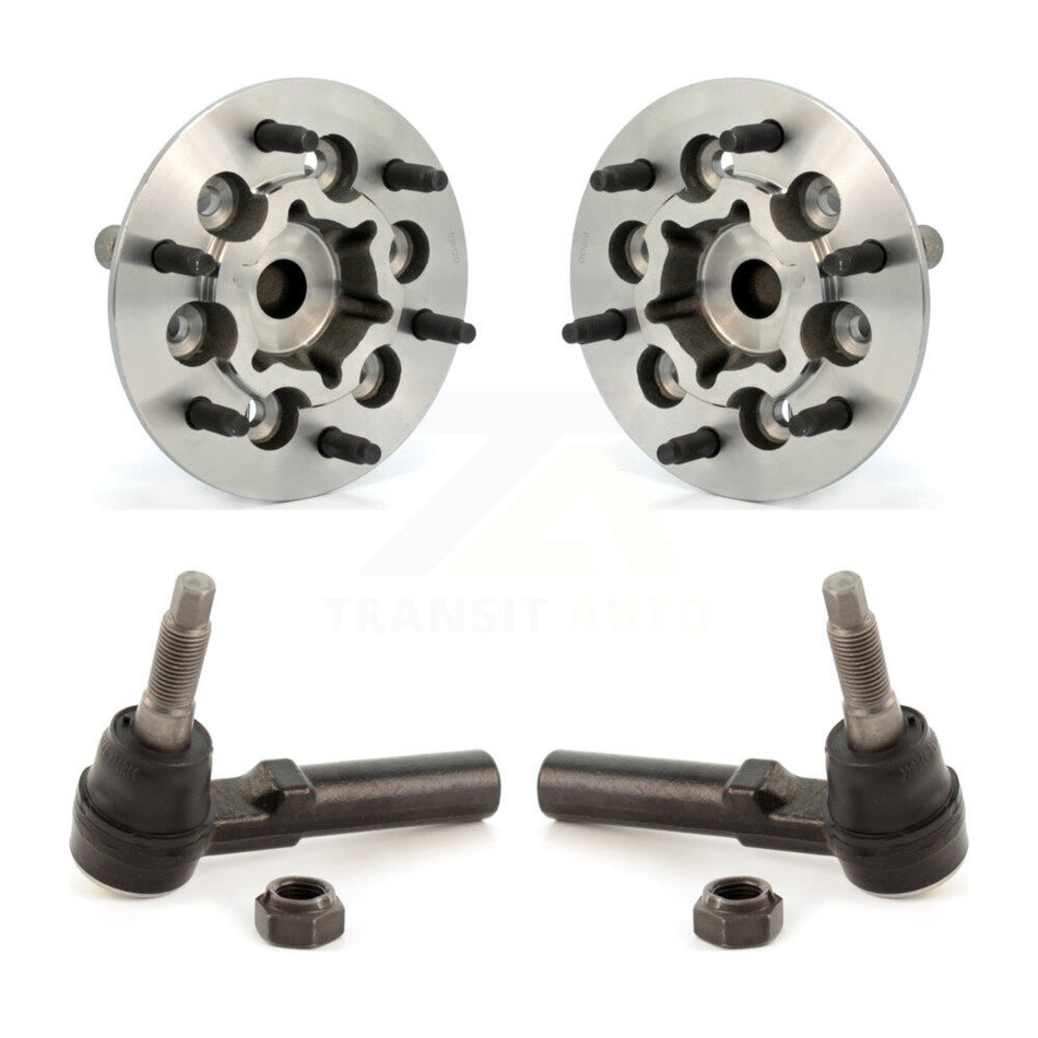 Front Wheel Bearing And Tie Rod End Kit For 2009-2012 Chevrolet Colorado GMC Canyon RWD K7T-100300