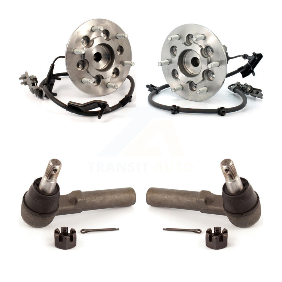 Front Wheel Bearing And Tie Rod End Kit For 2004-2005 Chevrolet Colorado GMC Canyon K7T-100320