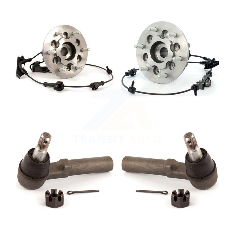 Front Wheel Bearing And Tie Rod End Kit For Chevrolet Colorado GMC Canyon Isuzu i-350 K7T-100328