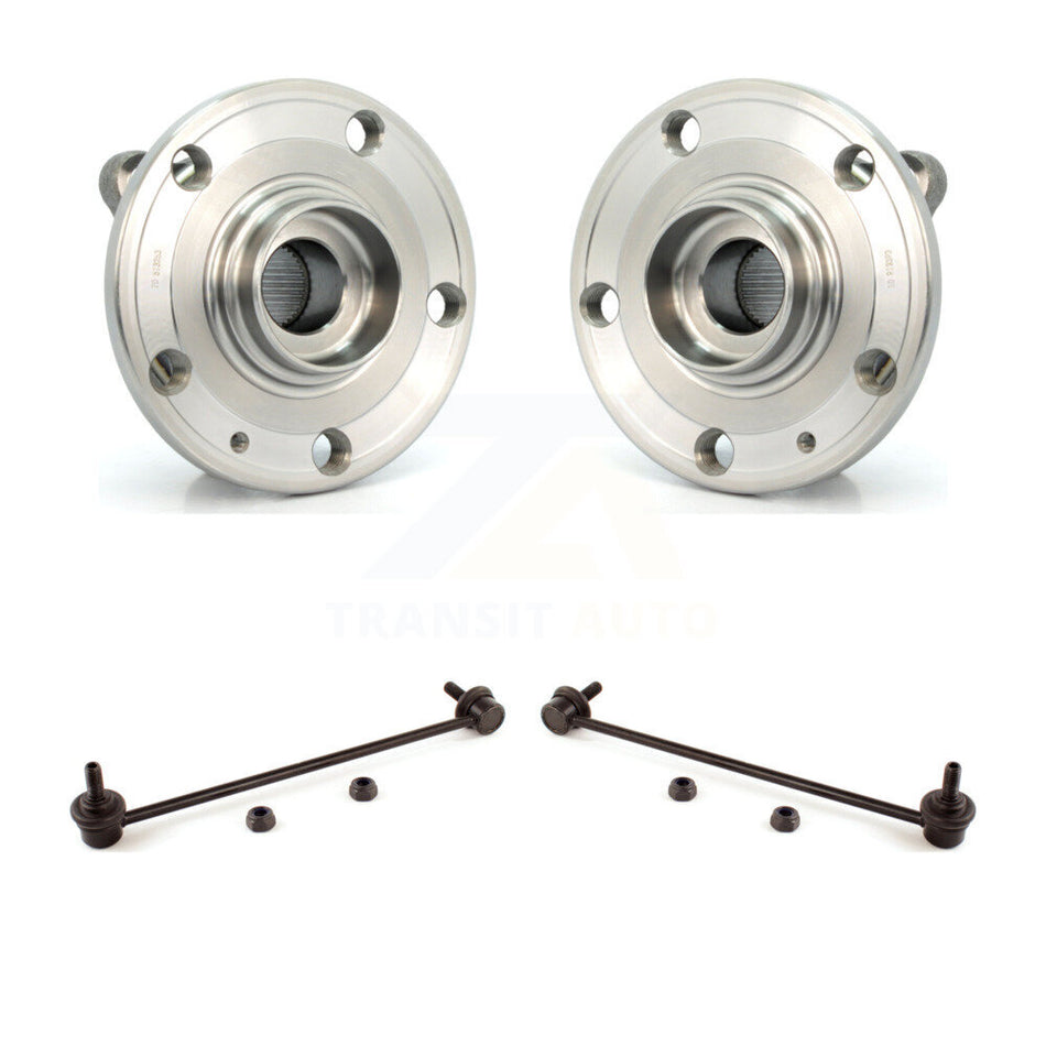 Front Hub Bearing Assembly And Link Kit For Volkswagen Jetta Passat Tiguan Beetle CC Audi Q3 GTI Eos Golf Rabbit A3 TT Quattro Limited R R32 City K7T-100557
