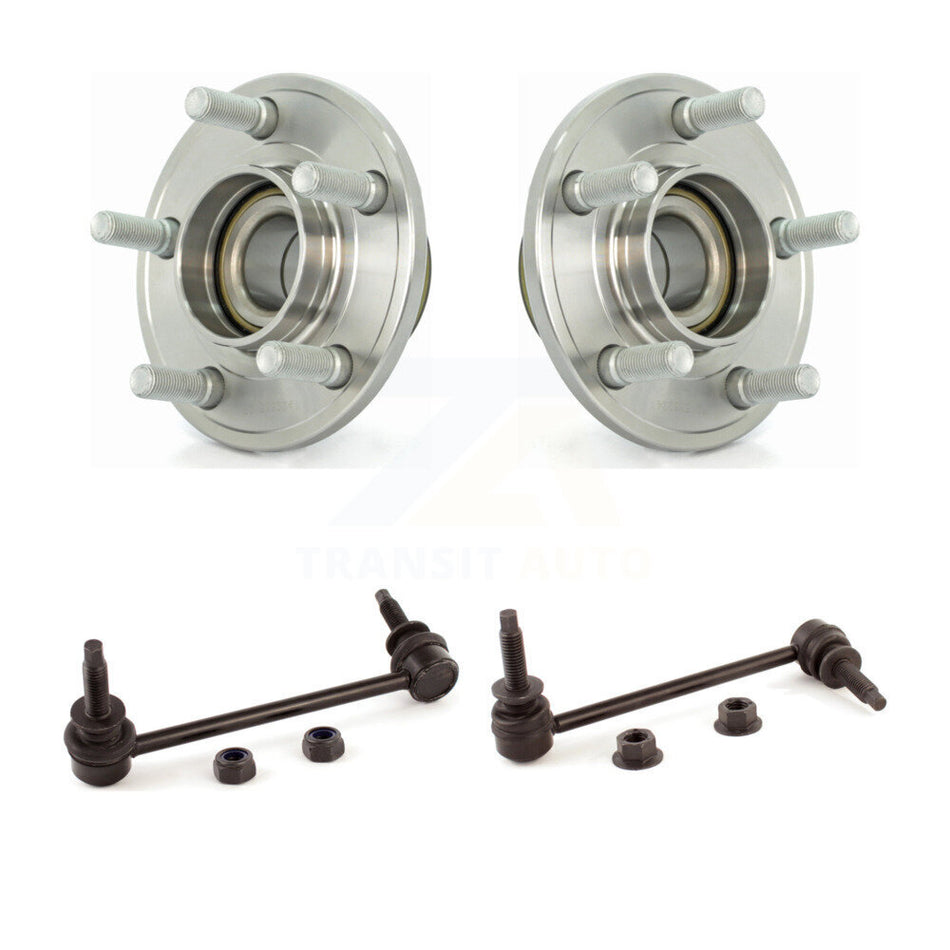 Front Hub Bearing Assembly And Link Kit For Dodge Chrysler 300 Charger Challenger Magnum K7T-100769