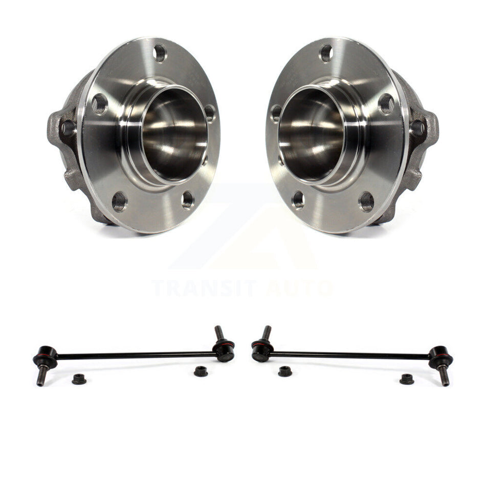 Front Hub Bearing Assembly And Link Kit For BMW 535i 528i 750Li 550i 650i 750i 740Li 740i 640i GT 535d Alpina B7 Gran Coupe ActiveHybrid 5 xDrive 760Li B7L 7 K7T-101086