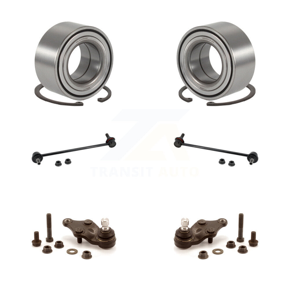 Front Wheel Bearing Lower Ball Joint Sway Bar Stabilizer Link Kit For 2014-2015 Kia Rondo K7T-108148