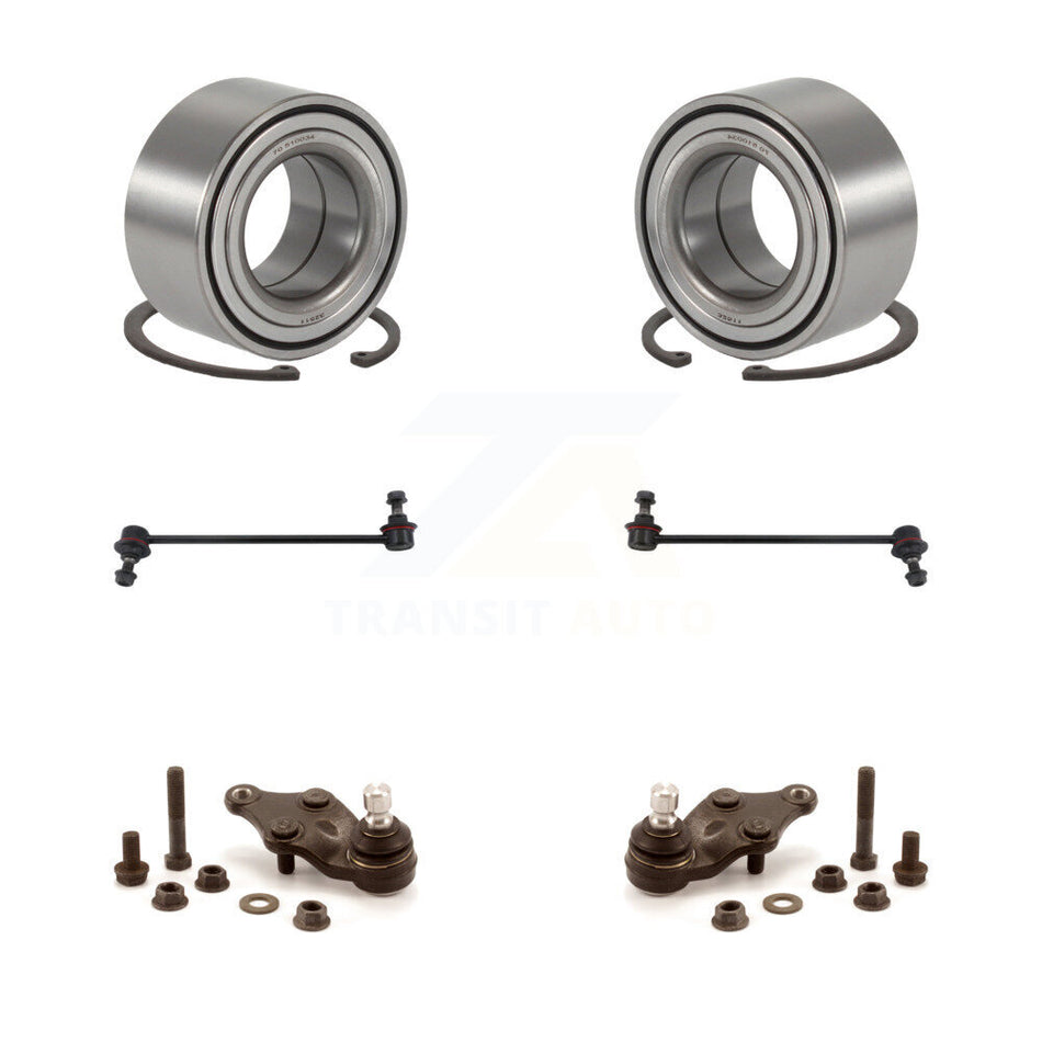 Front Wheel Bearing Lower Ball Joint Sway Bar Stabilizer Link Kit For 2014-2015 Kia Rondo K7T-108148
