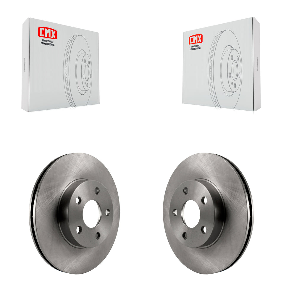 Front Disc Brake Rotors Pair For Chevrolet Cavalier Pontiac Sunfire Grand Am Buick Skylark Corsica Oldsmobile Achieva Beretta Sunbird Cutlass Calais K8-100058