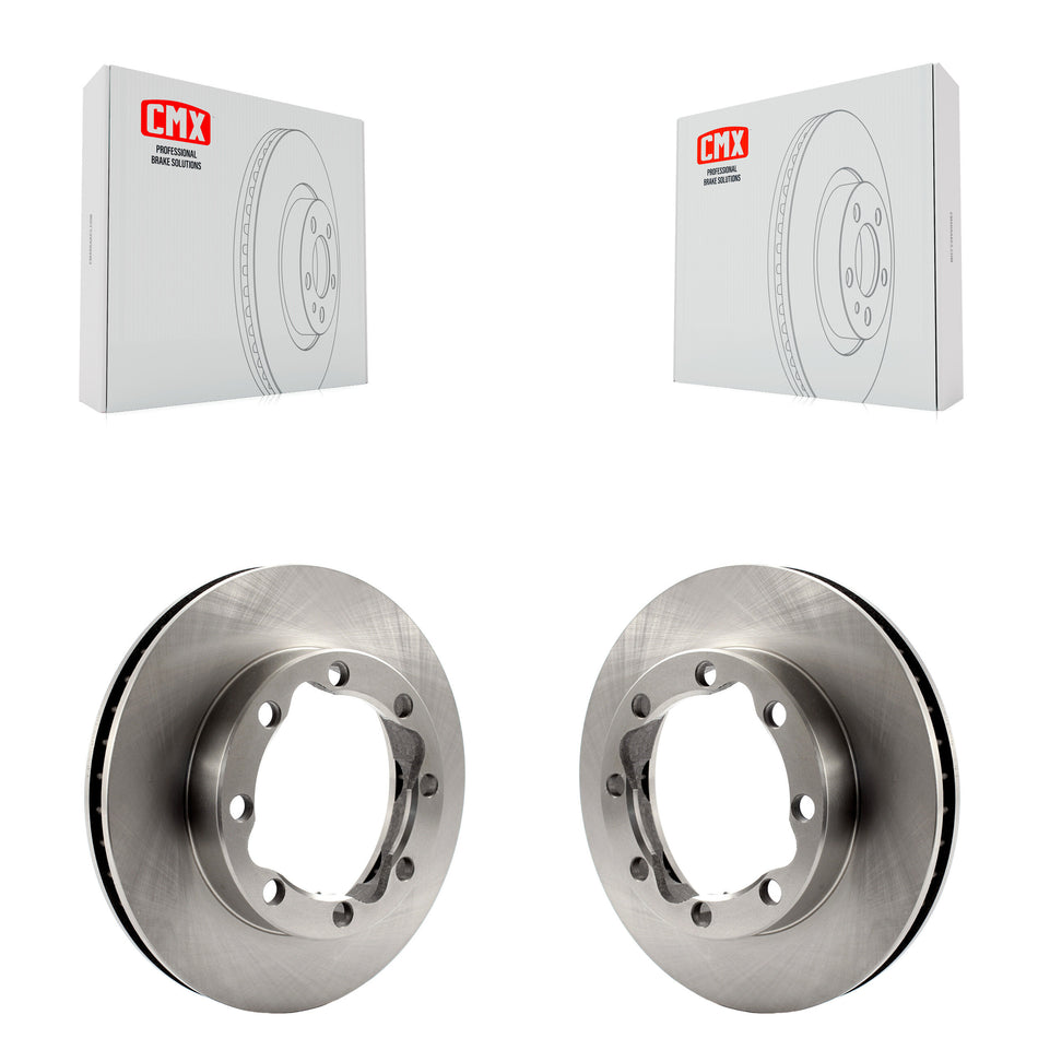 Front Disc Brake Rotors Pair For Chevrolet K2500 Dodge Ram 2500 K1500 Suburban GMC Tahoe K3500 K8-100062