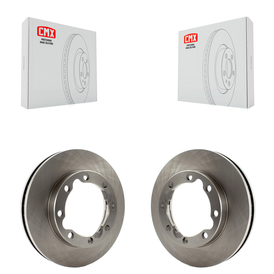 Front Disc Brake Rotors Pair For Dodge Ram 2500 K3500 3500 Chevrolet GMC K8-100063