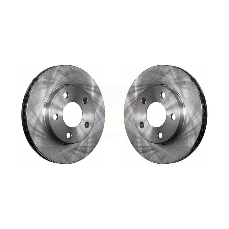 Front Disc Brake Rotors Pair For Chevrolet Pontiac Grand Am Malibu Oldsmobile Alero Classic Cutlass K8-100067