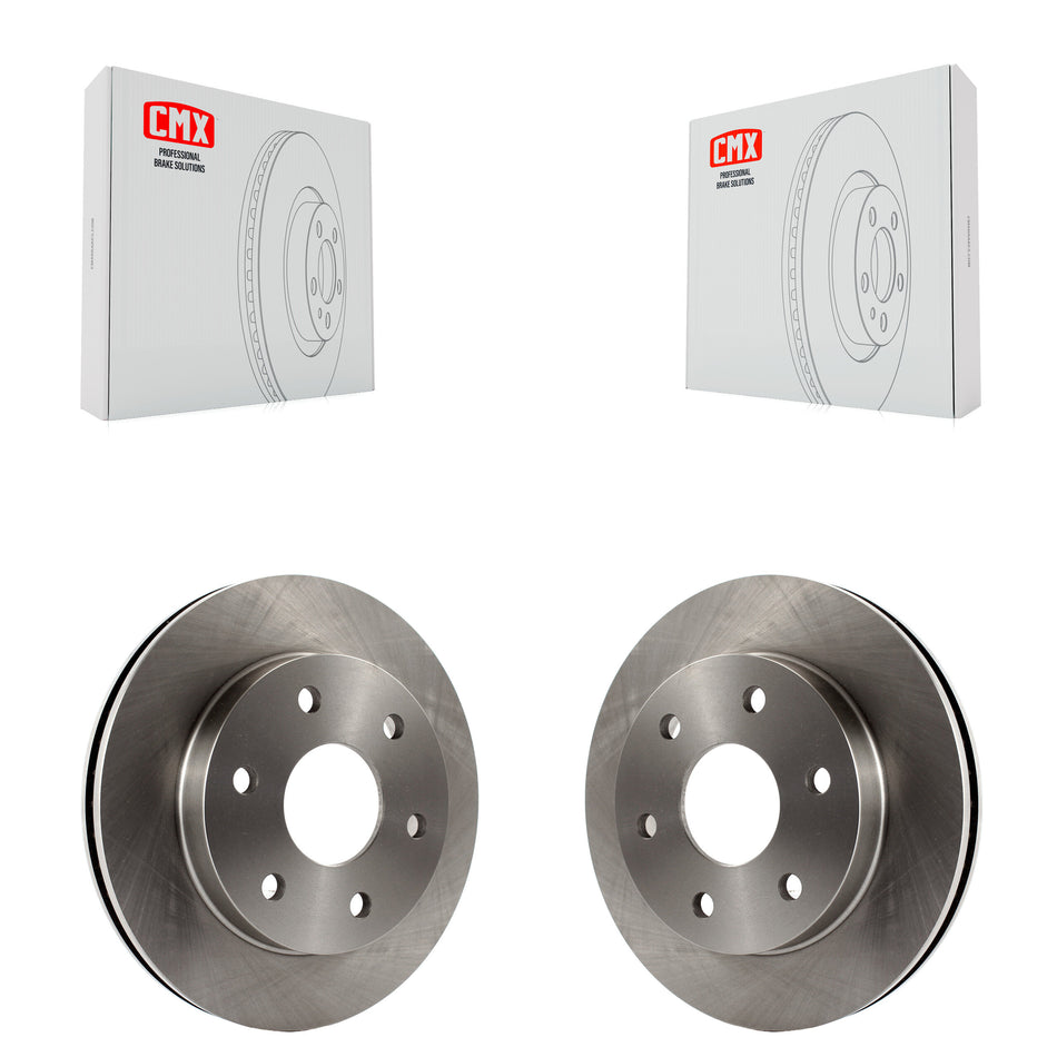 Front Disc Brake Rotors Pair For Chevrolet Silverado 1500 GMC Sierra Tahoe Suburban Yukon Avalanche XL Cadillac Classic Escalade Express 2500 Astro ESV EXT Savana Safari K8-100069