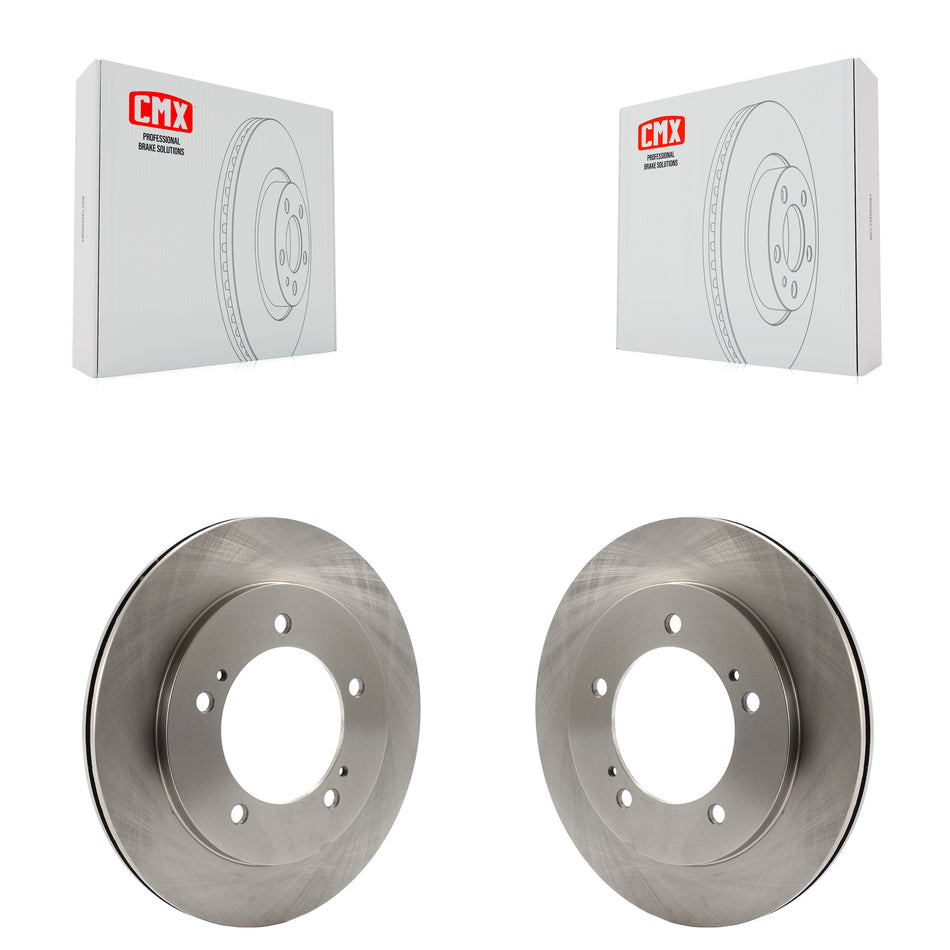 Front Disc Brake Rotors Pair For 1999-2004 Chevrolet Tracker Suzuki Vitara K8-100071