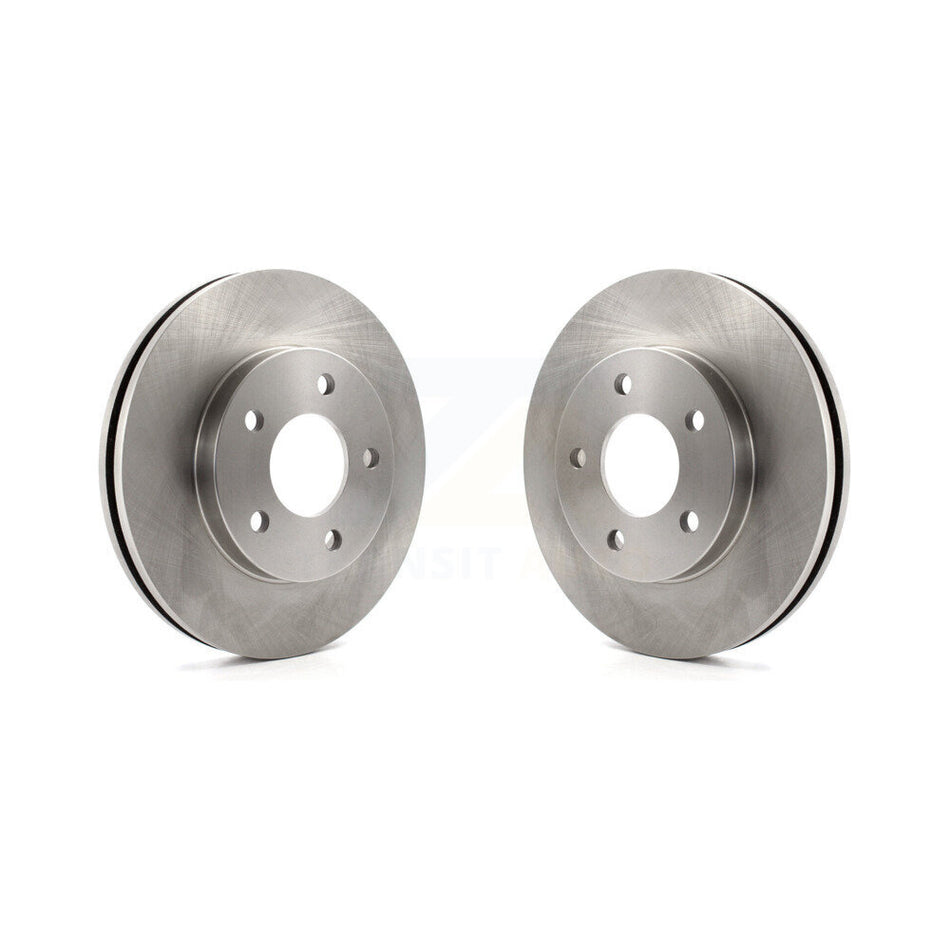 Front Disc Brake Rotors Pair For Buick Rendezvous Pontiac Aztek K8-100072