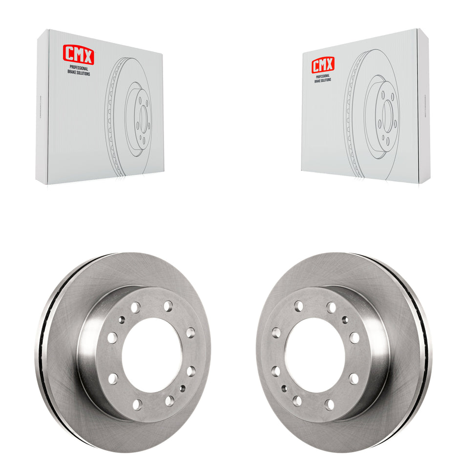 Front Disc Brake Rotors Pair For Chevrolet Express 3500 GMC Savana Silverado HD Sierra Classic 4500 K8-100073
