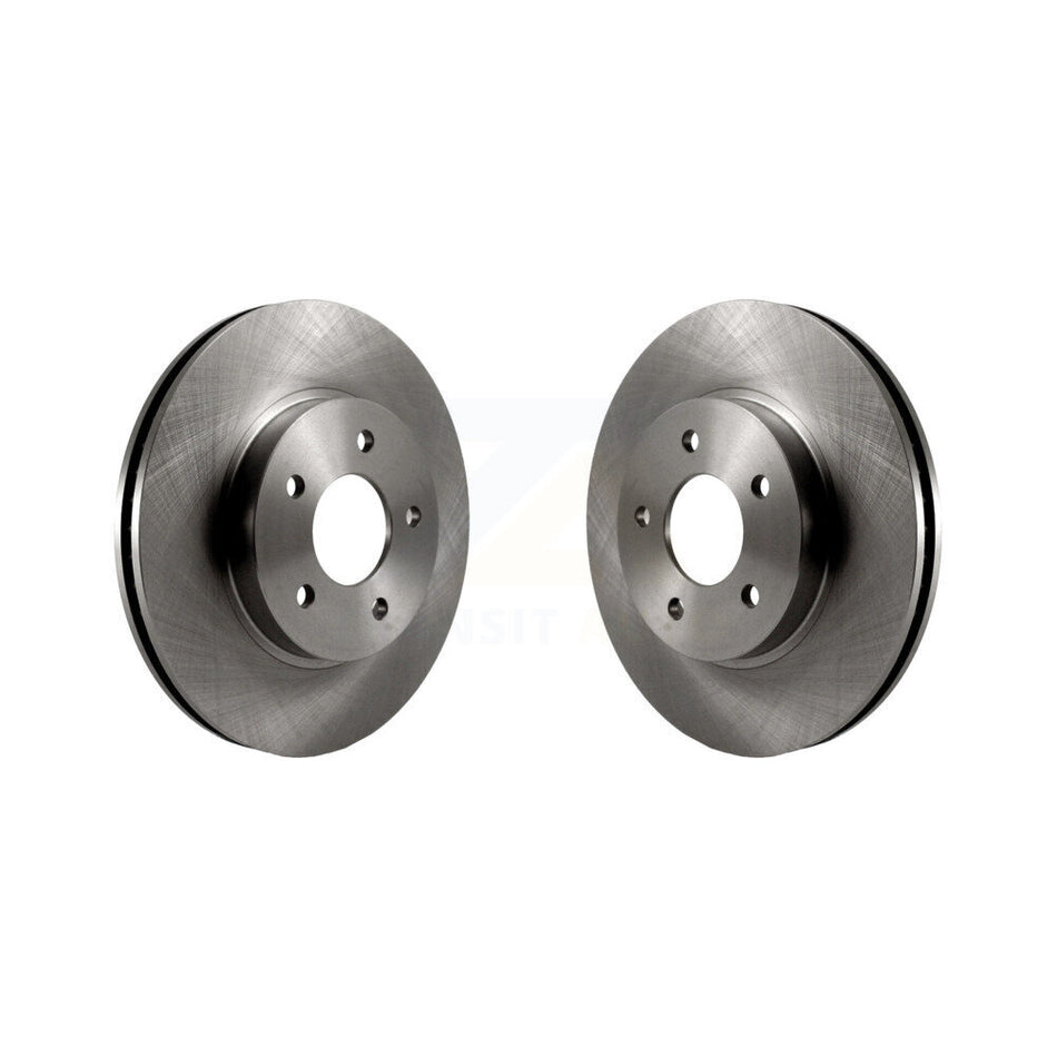 Front Disc Brake Rotors Pair For Saturn Vue Chevrolet Equinox Pontiac Torrent K8-100077