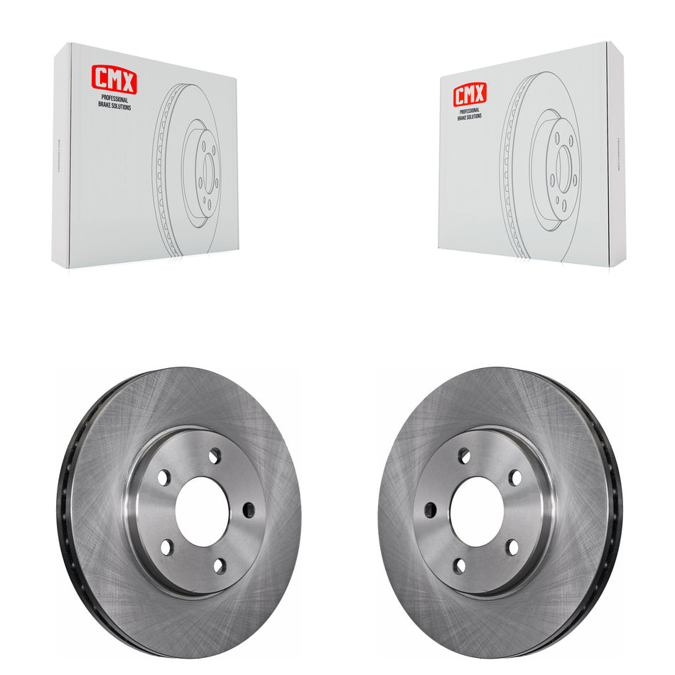 Front Disc Brake Rotors Pair For Chevrolet Malibu Pontiac G6 K8-100085
