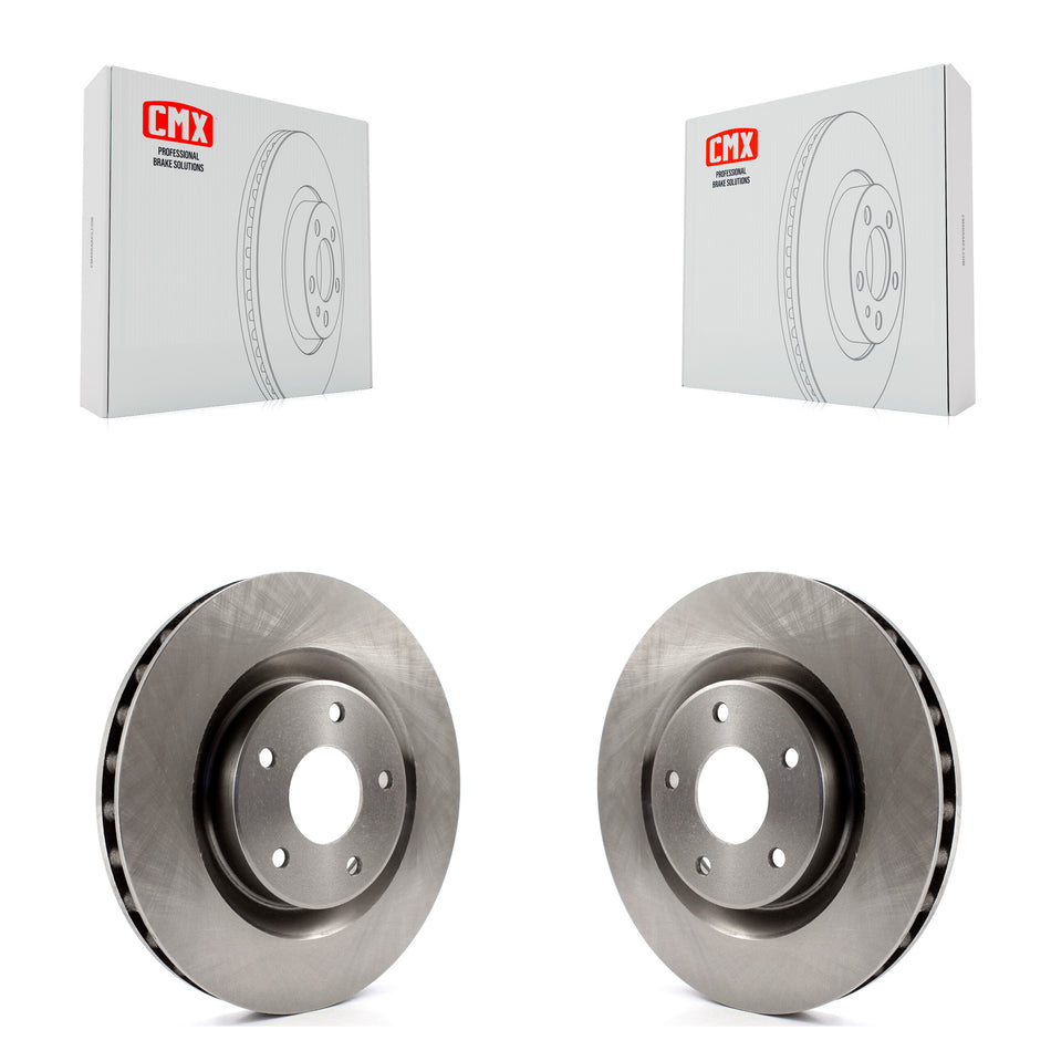 Front Disc Brake Rotors Pair For Chevrolet Corvette Cadillac XLR K8-100086