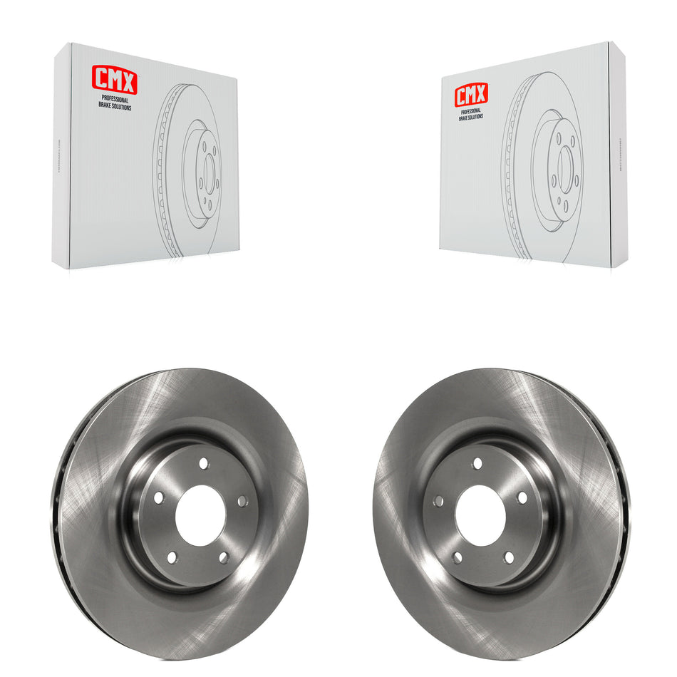 Front Disc Brake Rotors Pair For Chevrolet Corvette Cadillac XLR K8-100091