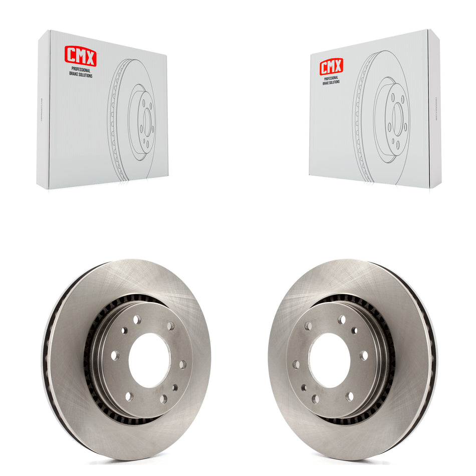 Front Disc Brake Rotors Pair For Chevrolet Trailblazer GMC Envoy Buick Rainier Isuzu Ascender K8-100093