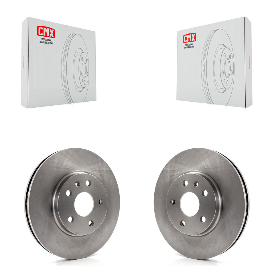 Front Disc Brake Rotors Pair For Cadillac CTS K8-100107