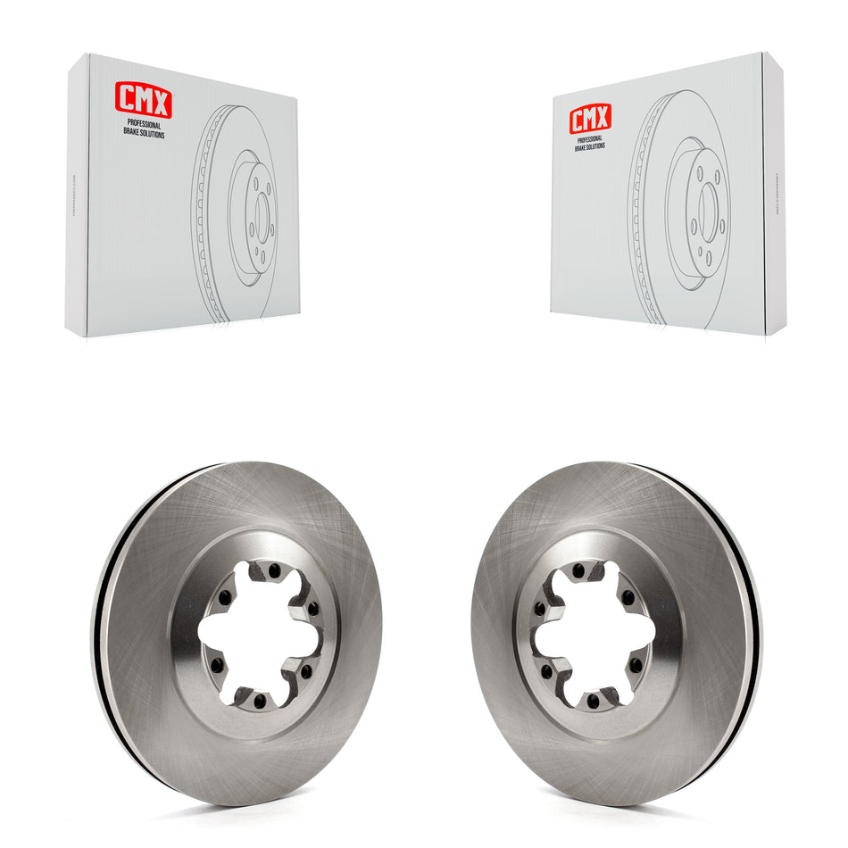 Front Disc Brake Rotors Pair For 2009-2012 Chevrolet Colorado GMC Canyon K8-100108