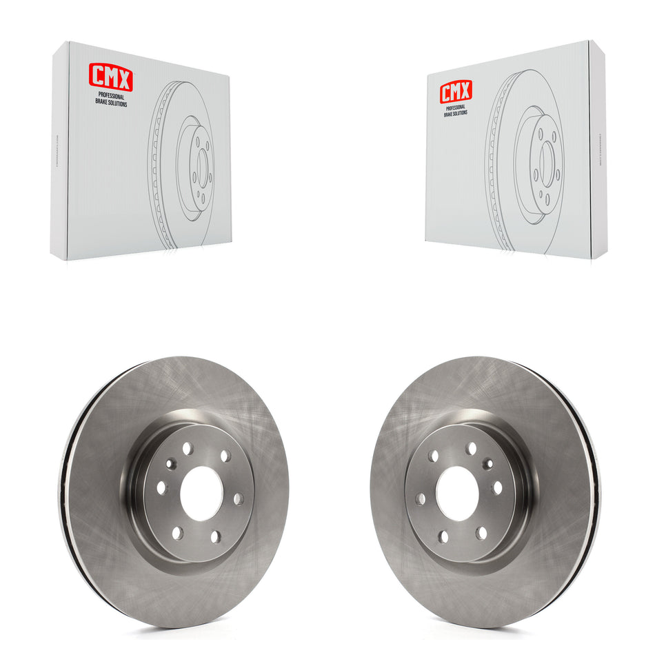 Front Disc Brake Rotors Pair For Cadillac SRX Saab 9-4X K8-100114
