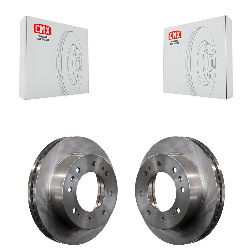 Front Disc Brake Rotors Pair For Chevrolet Silverado 2500 HD GMC Sierra 1500 3500 Suburban K8-100118