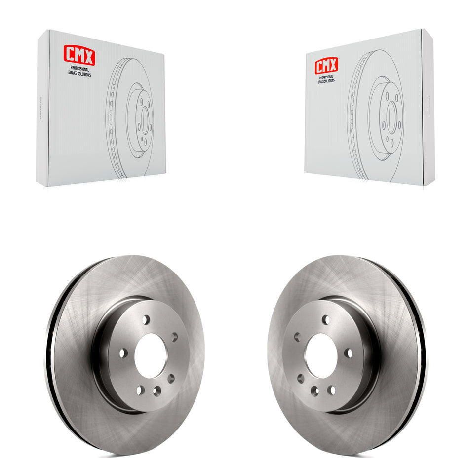 Front Disc Brake Rotors Pair For Cadillac ATS CT4 K8-100122