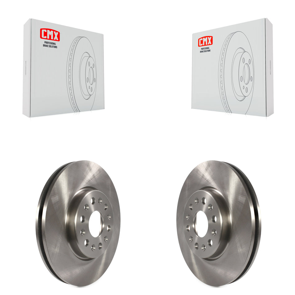 Front Disc Brake Rotors Pair For Chevrolet Traverse GMC Acadia Buick Enclave Blazer K8-100124