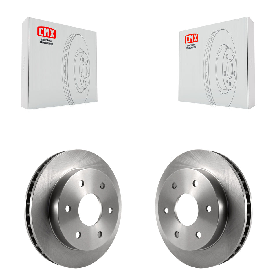 Front Disc Brake Rotors Pair For Chevrolet K1500 GMC Tahoe K2500 Suburban Yukon Cadillac Escalade Blazer K8-100126