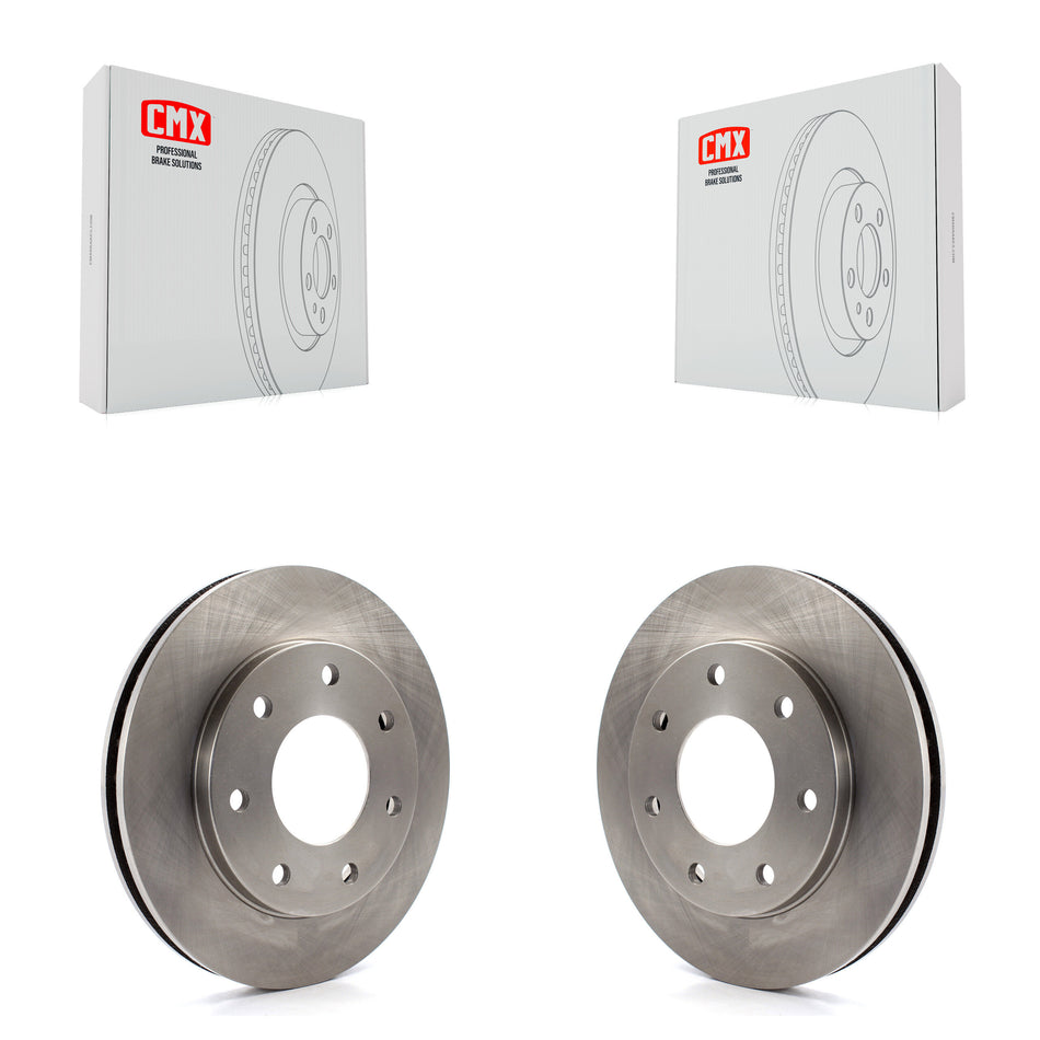 Front Disc Brake Rotors Pair For Ford F-150 F-250 HD Heritage 4WD K8-100144