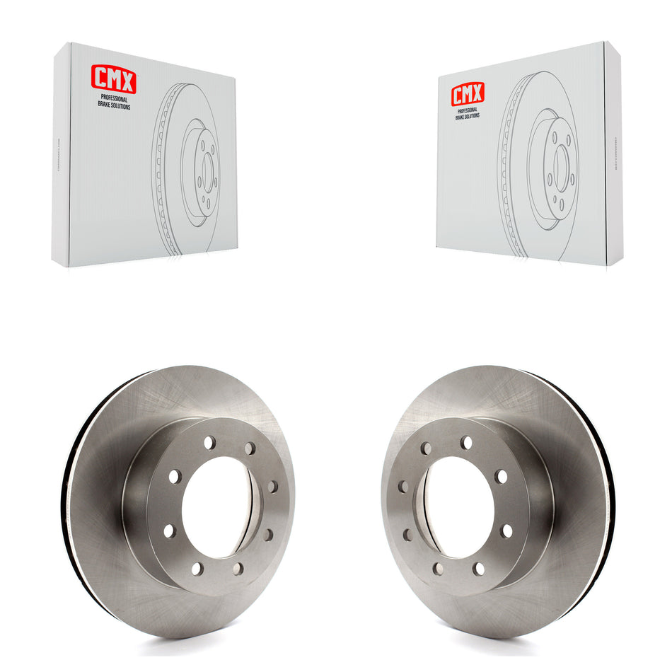 Front Disc Brake Rotors Pair For Ford F-250 Super Duty F-350 E-550 F-450 F-550 Econoline K8-100154