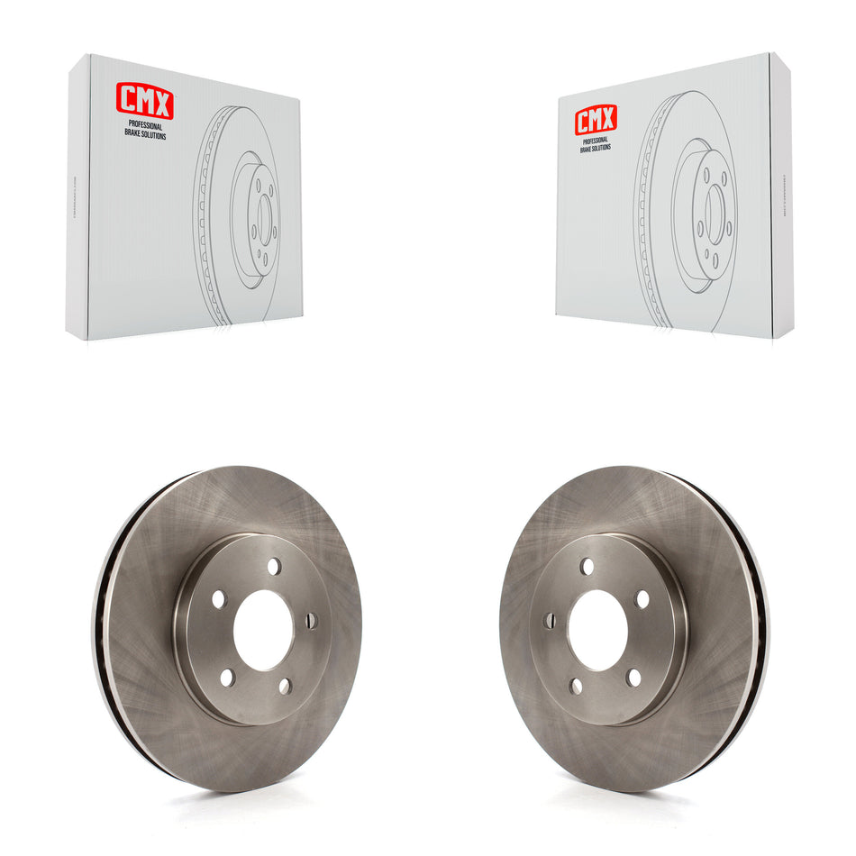 Front Disc Brake Rotors Pair For 2005-2010 Ford Mustang Base K8-100169