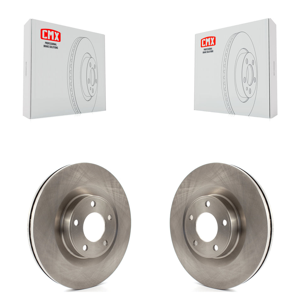 Front Disc Brake Rotors Pair For Ford Edge Lincoln MKX K8-100177