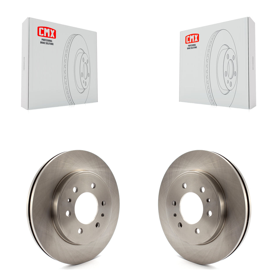 Front Disc Brake Rotors Pair For 2009 Ford F-150 With 6 Lug Wheels K8-100183
