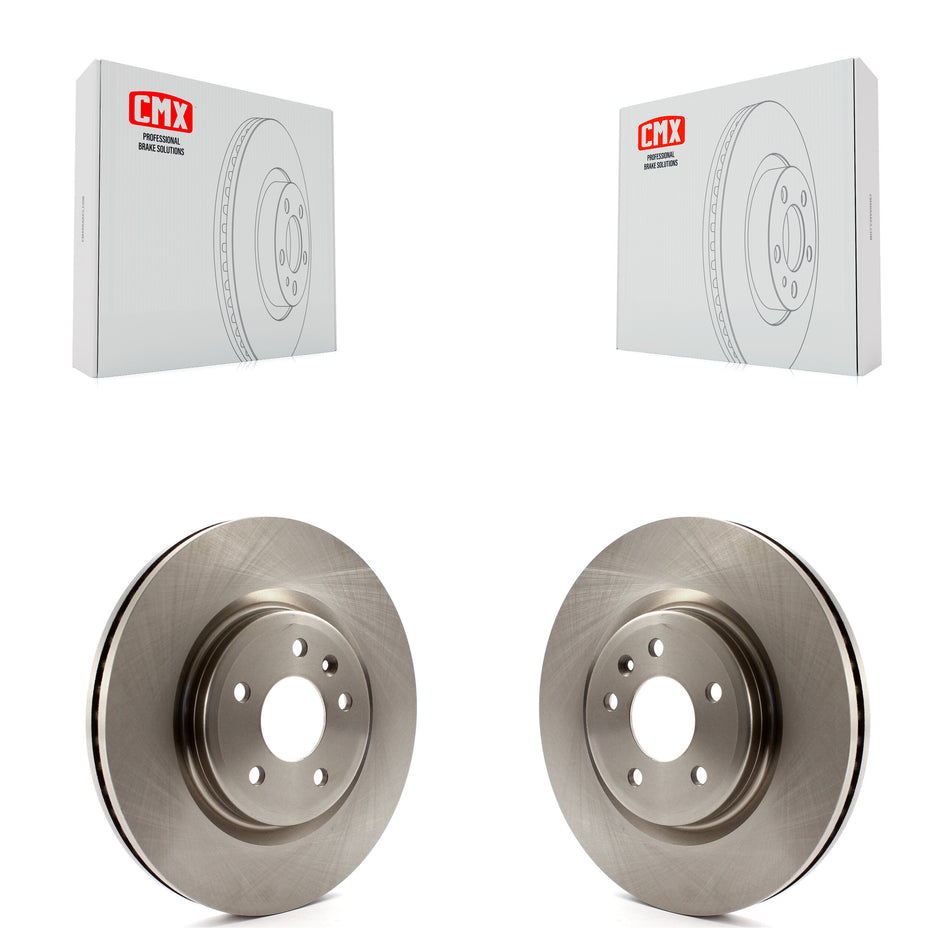 Front Disc Brake Rotors Pair For Ford Explorer Taurus Flex Lincoln MKS MKT K8-100184