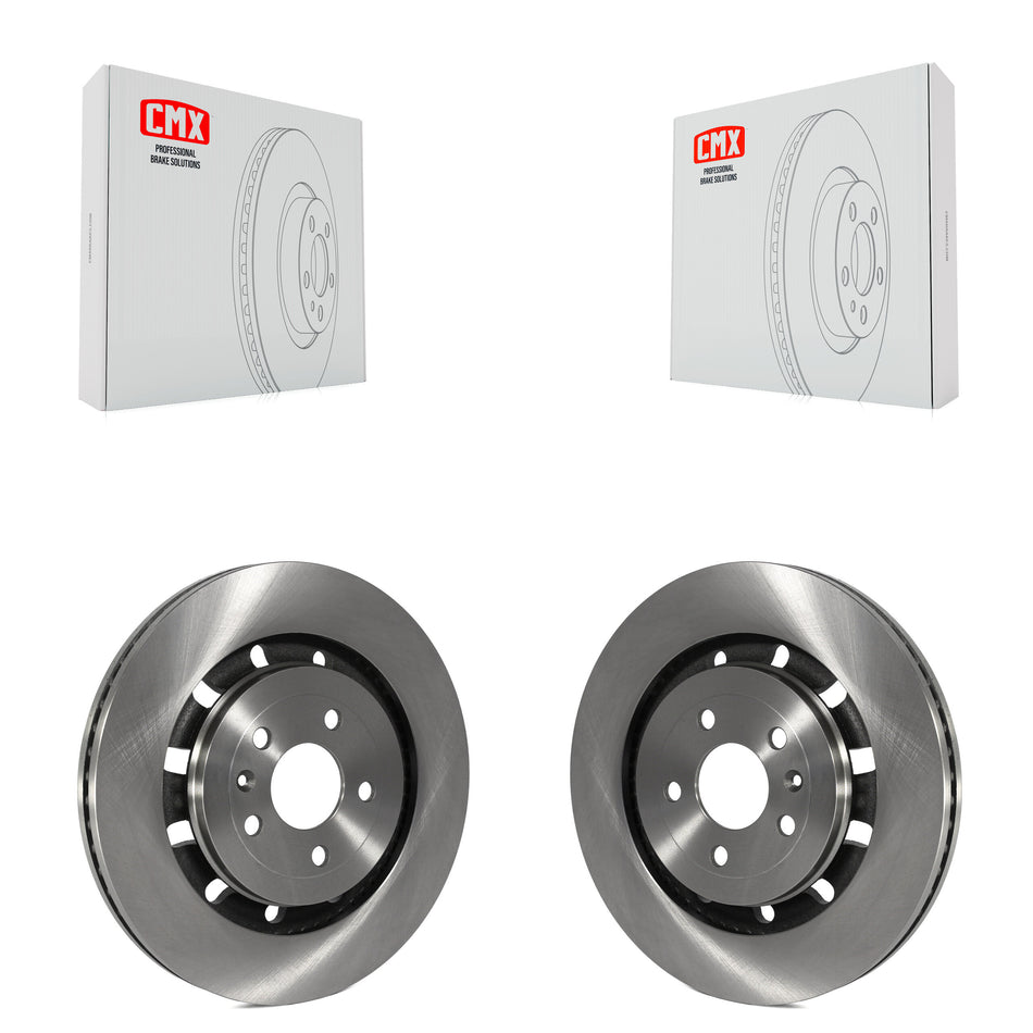 Front Disc Brake Rotors Pair For Ford Explorer Taurus Flex Police Interceptor Utility Lincoln Sedan MKS MKT Special Service K8-100190