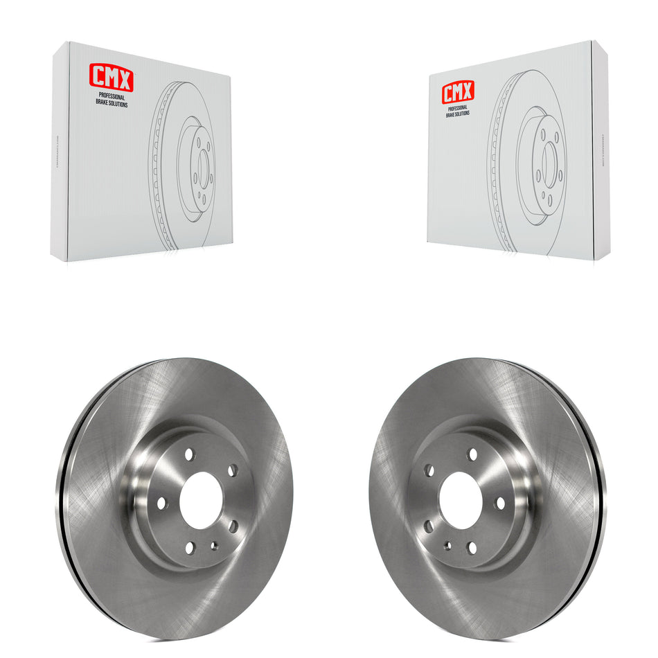 Front Disc Brake Rotors Pair For Ford Fusion Lincoln MKZ K8-100192