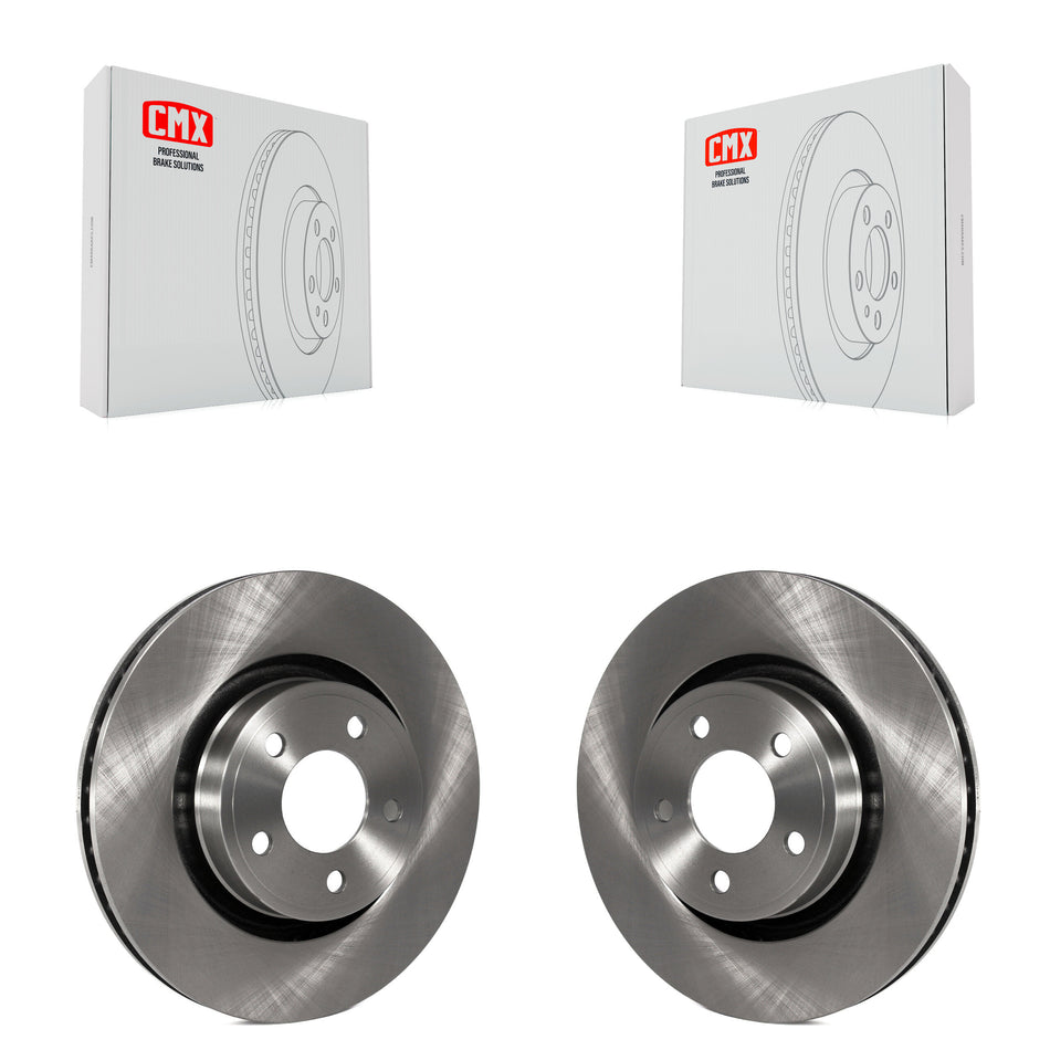 Front Disc Brake Rotors Pair For Ford Mustang K8-100195