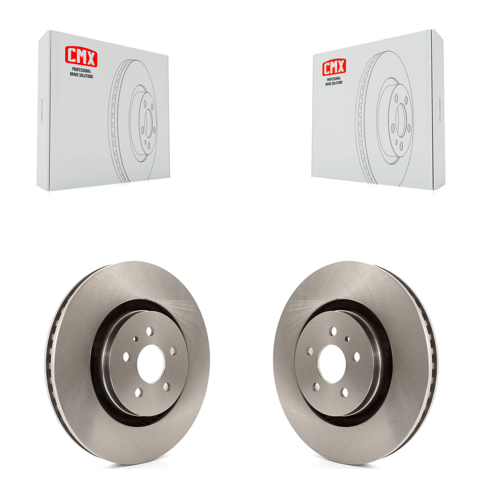 Front Disc Brake Rotors Pair For Ford Edge Fusion Lincoln MKX MKZ Nautilus Continental K8-100198