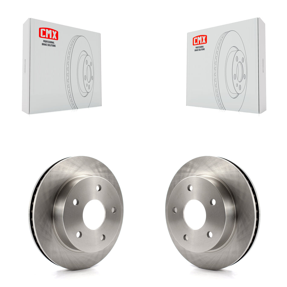 Front Disc Brake Rotors Pair For 2000-2001 Dodge Ram 1500 4WD K8-100214