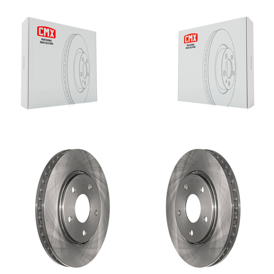 Front Disc Brake Rotors Pair For Dodge Grand Caravan Chrysler Town & Country Journey Volkswagen Routan Ram C/V K8-100241