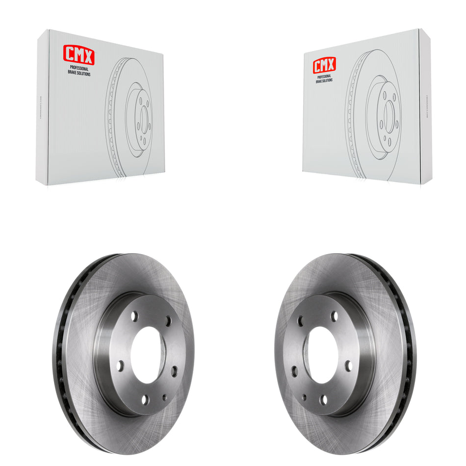 Front Disc Brake Rotors Pair For Mazda 626 Protege Protege5 Ford Probe MX-6 K8-100275