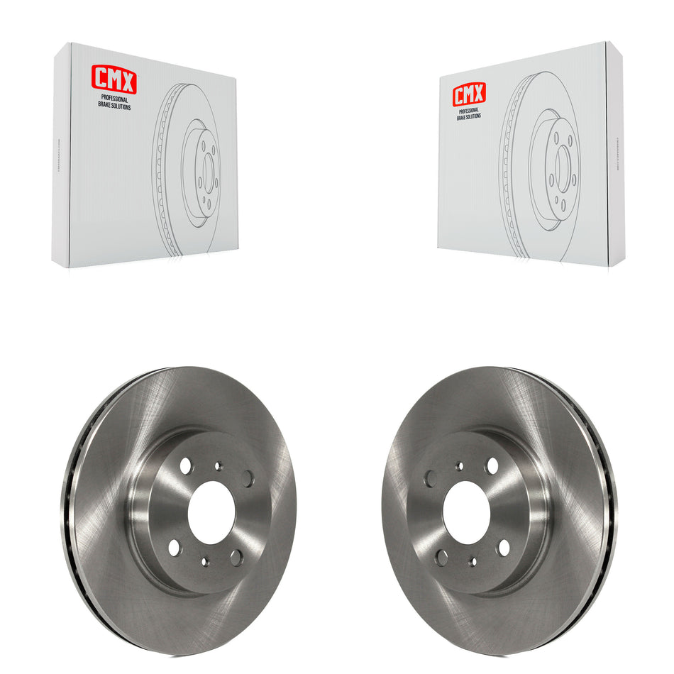 Front Disc Brake Rotors Pair For Toyota Corolla Prizm Chevrolet Geo Prius K8-100277