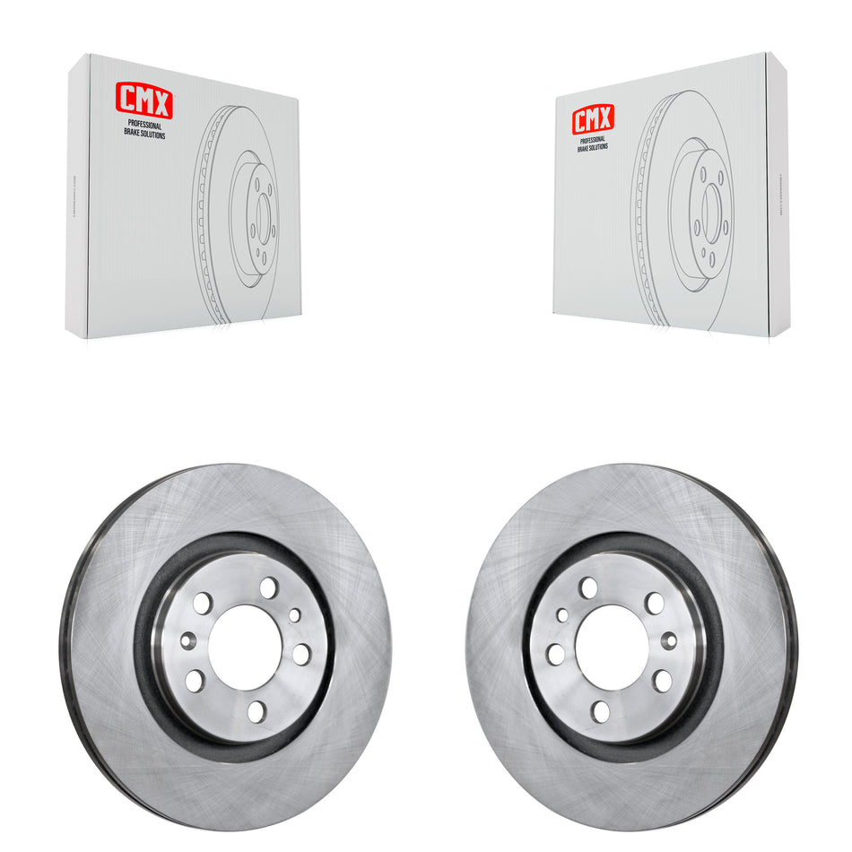 Front Disc Brake Rotors Pair For Volkswagen Jetta Beetle Golf City K8-100302